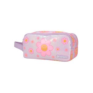 Estuche Xtrem University+ 6xt Flores Lila