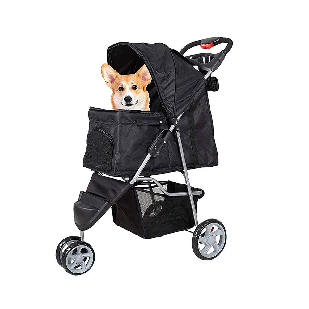 Coche Paseo Mascota Plegable Portatil 3 Ruedas image number 0.0