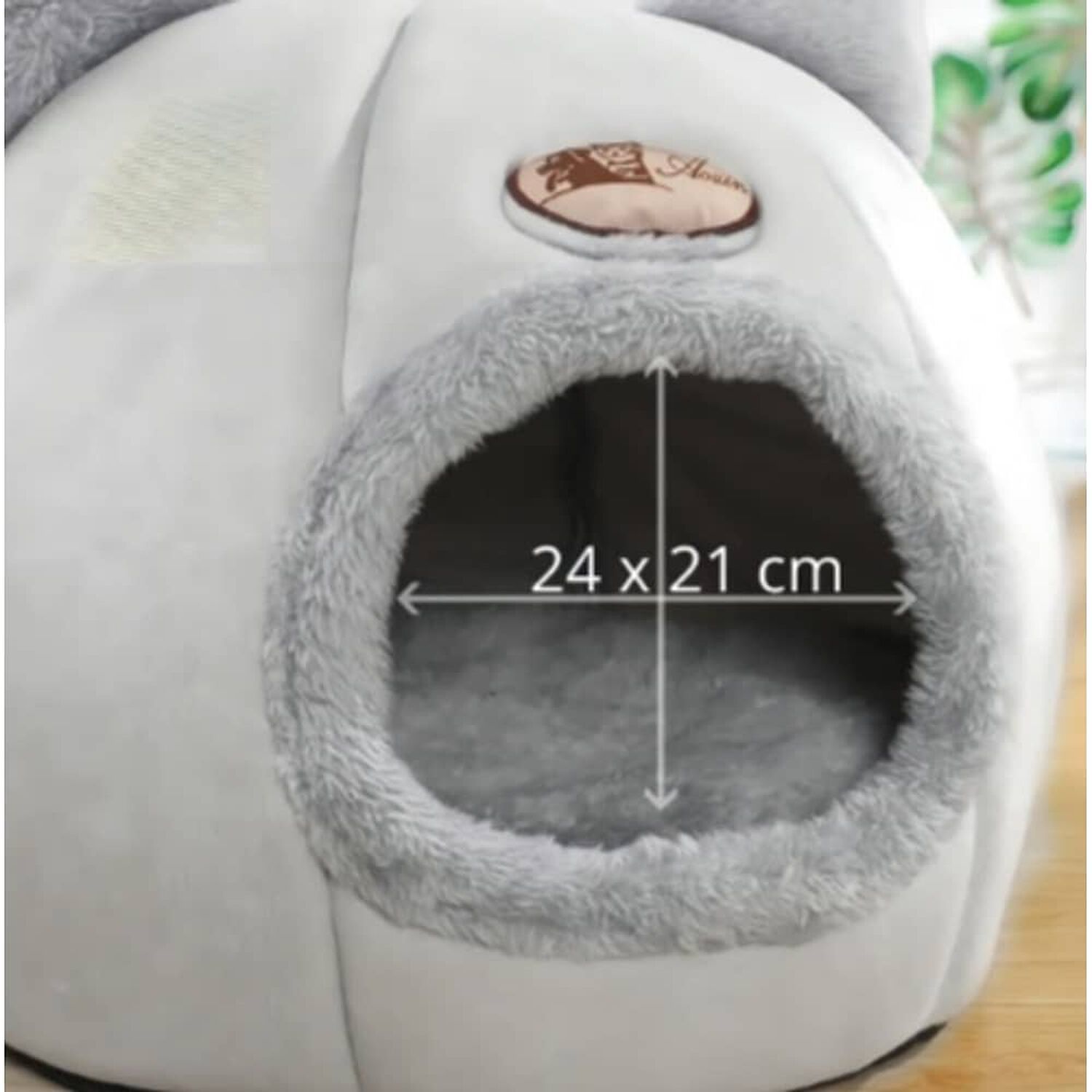 Casa Cama Plush Gatos Y Perros Xl Grande image number 3.0