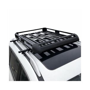 Parrilla Porta Equipaje Auto 130x90x10 Cm Barras Met&aacute;licas