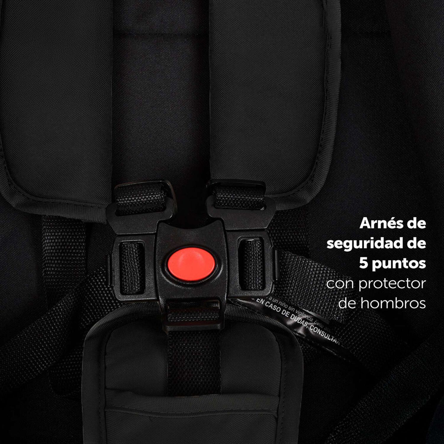 Coche Maleta Compacto Reversi Negro image number 4.0