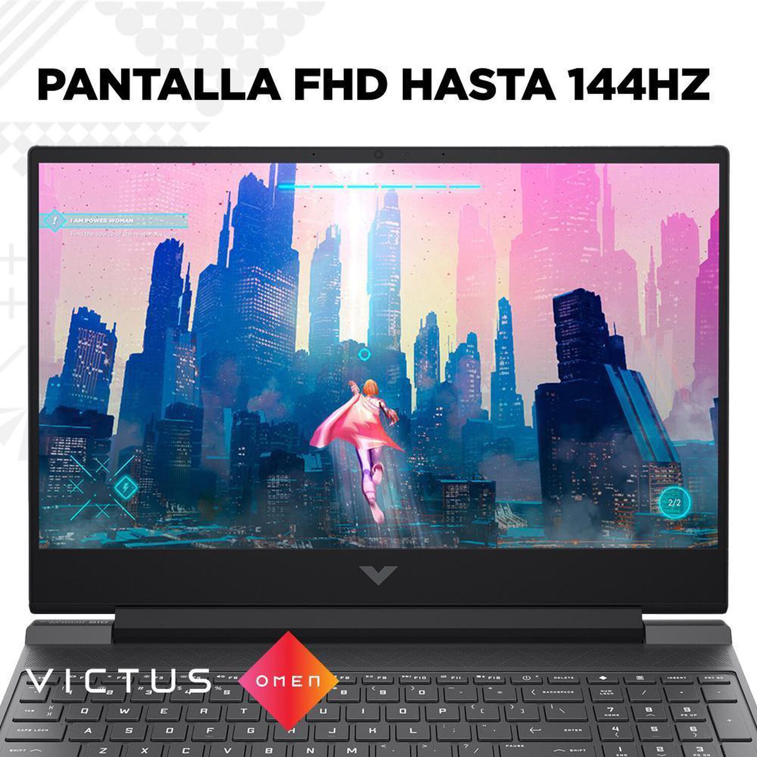 Notebook Gamer 15.6" HP Victus 15-FA0025LA / Intel Core I5 / 8 GB RAM / Nvidia Geforce RTX 3050 / 512 GB SSD image number 11.0