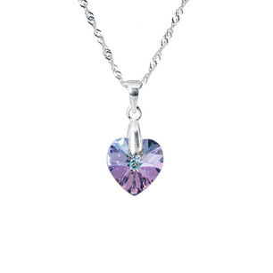 Conjunto Romance Cristales Gecollar Romance Cristal Genuino Vitral Lightnuinos Vitral Medium
