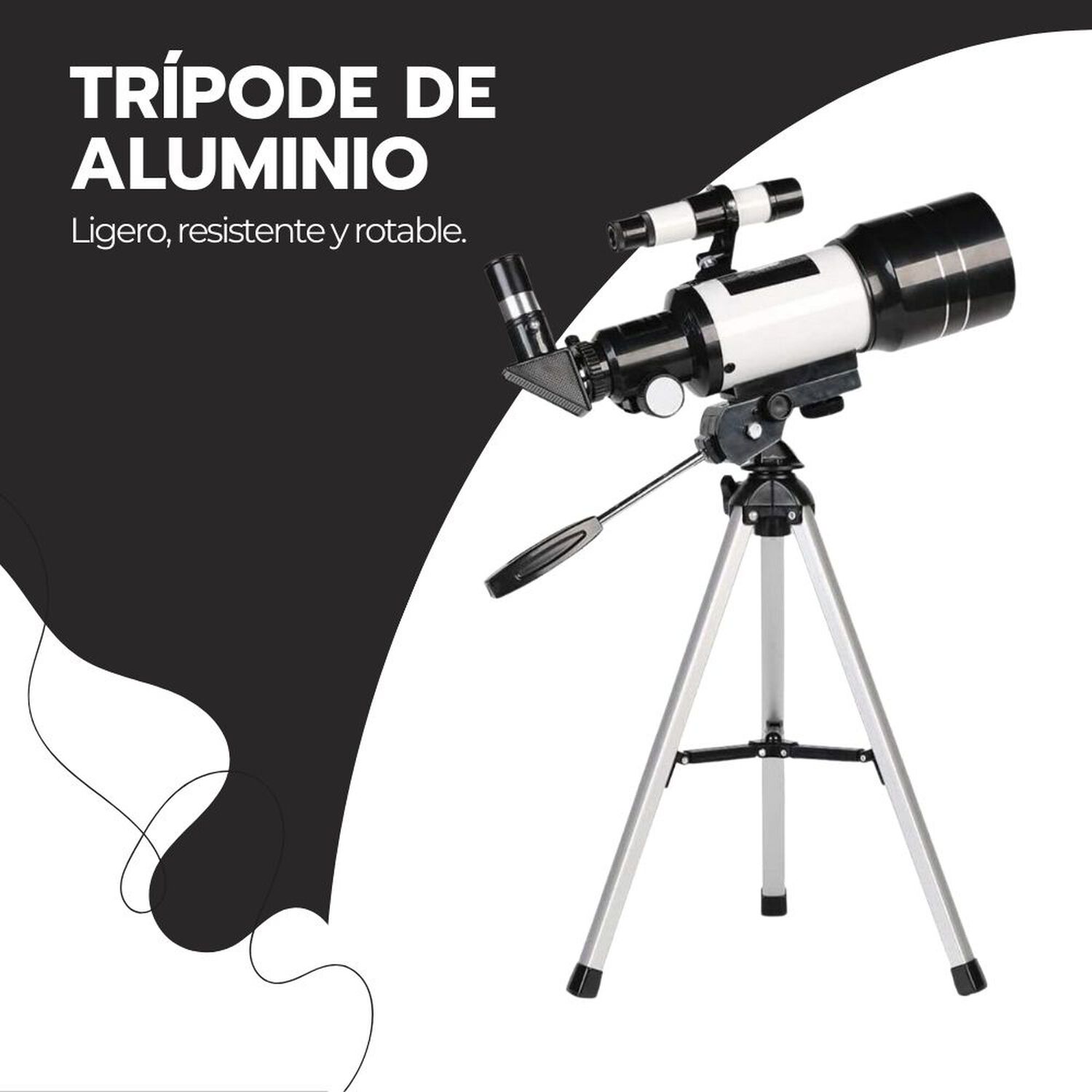 Telescopio Astron&oacute;mico Profesional Monocular F30070m image number 7.0
