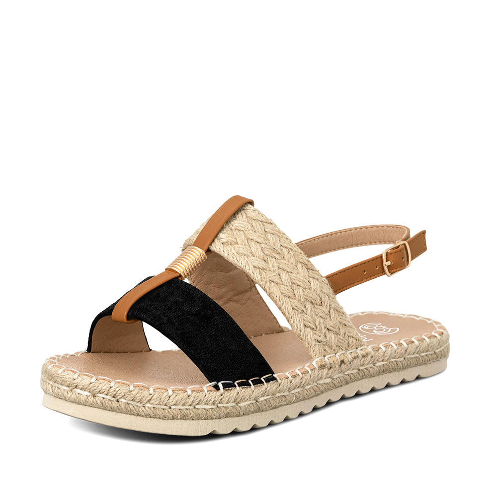 Sandalia Casual De Moda Plana Mujer Weide Qiu362 image number 4.0