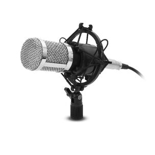 Studio Microphone Con Soporte Philco Filtro Anti-pop