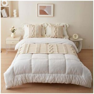 Set Piecera Boho 60 X 210 +2 Fundas Beige Trens