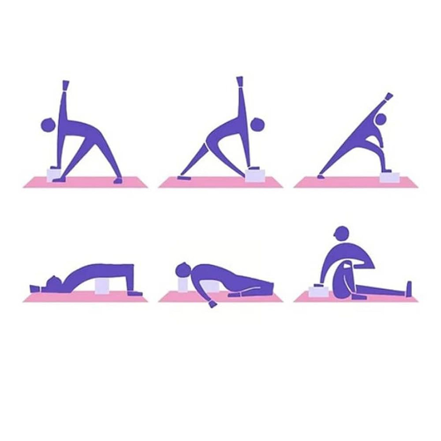 Ladrillo Bloque Goma Eva Yoga Pilates Ejercicios Soporte image number 3.0