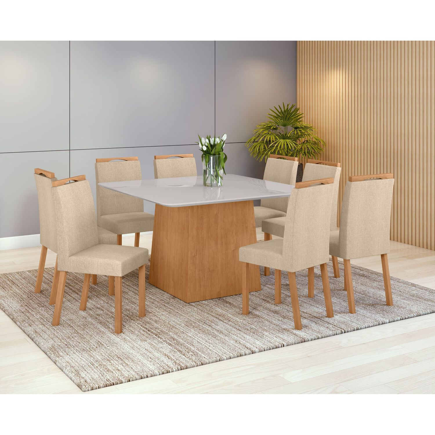Juego De Comedor Di Poretti Design Nevada / 8 Sillas image number 3.0