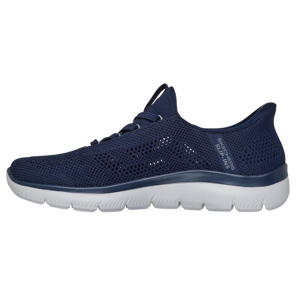 Zapatilla Urbana Hombre Skechers Summits - Perfo Nvgy image number 4.0