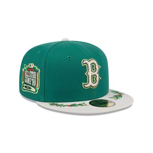Gorra 59fifty Mlb Boston Red Sox Novelty Holly Green Med
