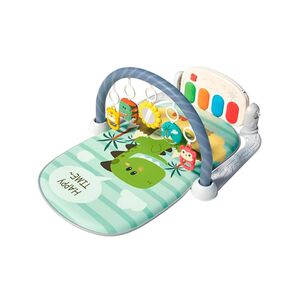 Gimnasio Con Tapete Piano Juguete Para Bebés Verde