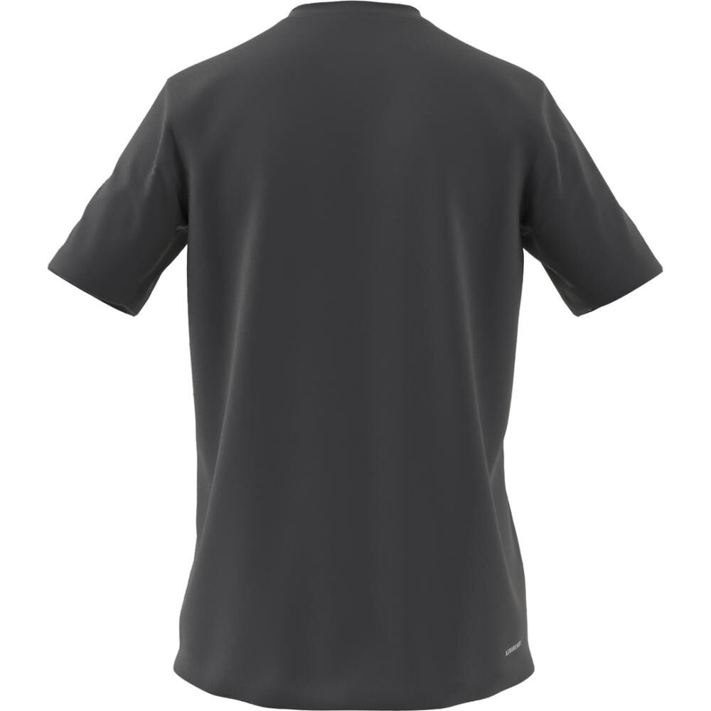 Polera Hombre Adidas D2m Feelready Logo T-shirt image number 6.0