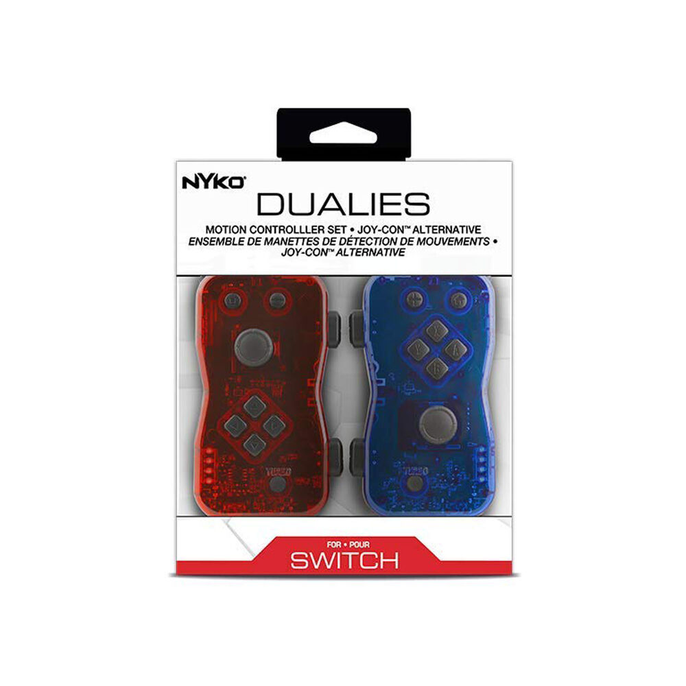 Controles Tipo Joycon Dualies Azul Y Rojo Nyko - Crazygames image number 3.0