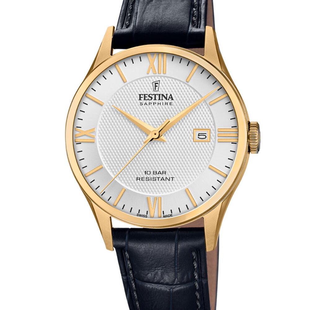 Reloj F20010/2 Festina Swiss Gris Hombre Swiss Made image number 0.0