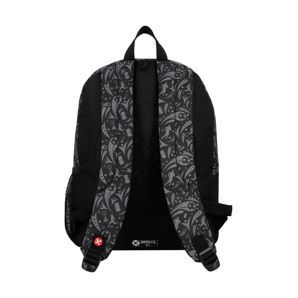 Mochila Xtrem Hopper 2.0 6xt F&uacute;tbol Negro/gris image number 2.0