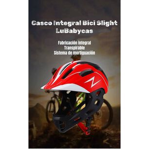 Casco Integral Infantil Bici 2 En 1 Slight Verde Lubabycas