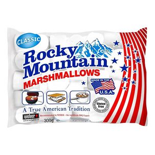 Marshmallows Cl&aacute;sicos Rocky Mountain Tama&ntilde;o Regular 300g