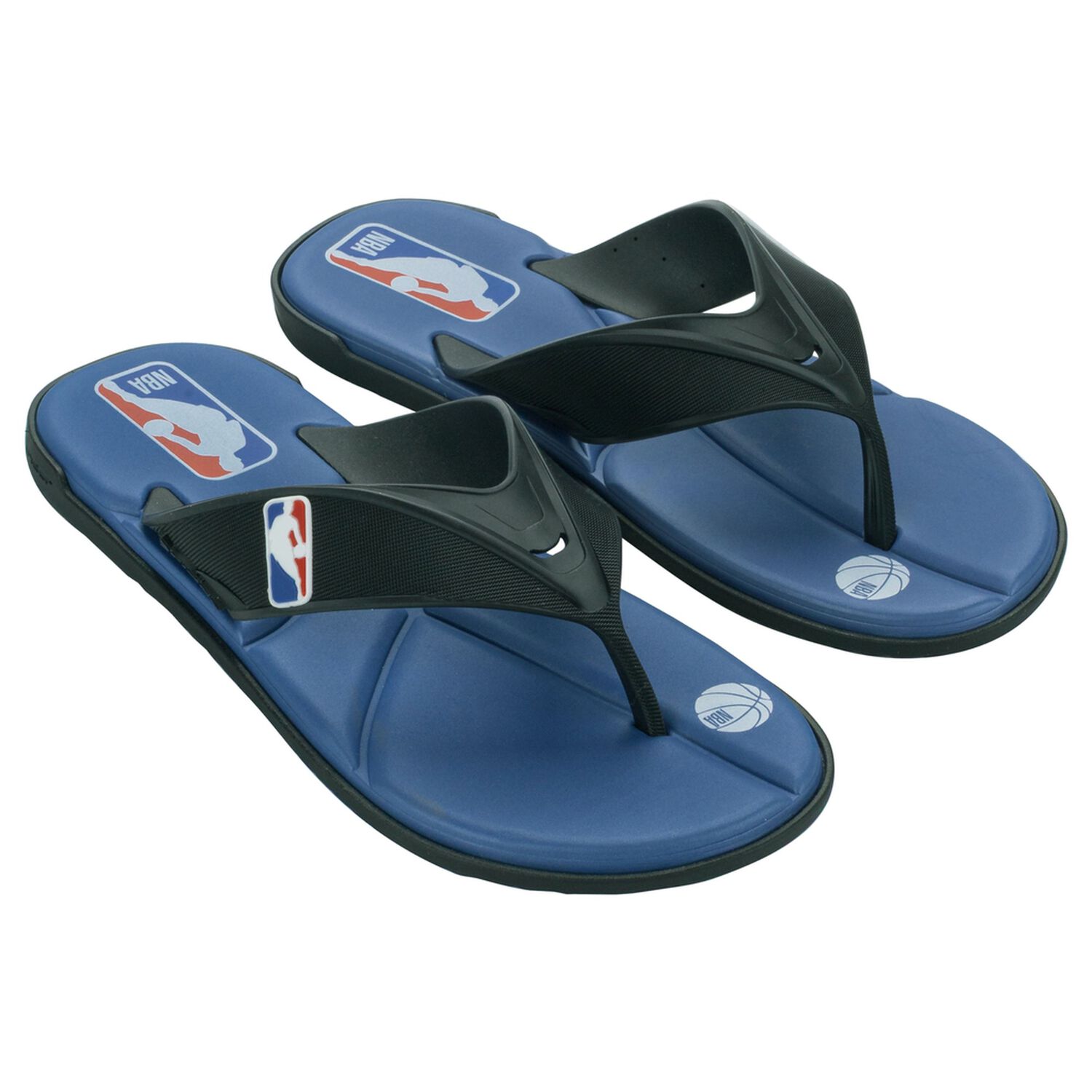 Sandalia Hombre Negro/azul Shot Nba Rider image number 1.0