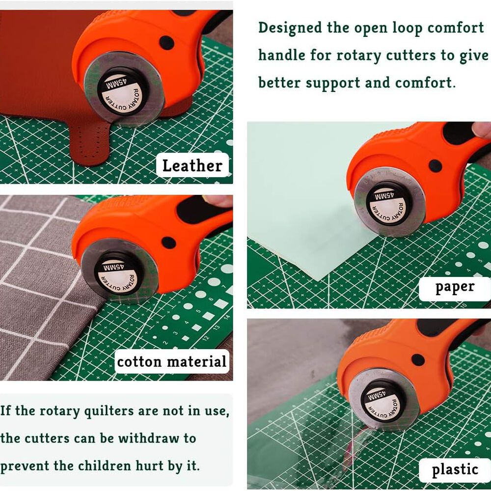 Cortador Para Telas Circular 45mm Rotary Cutter image number 6.0