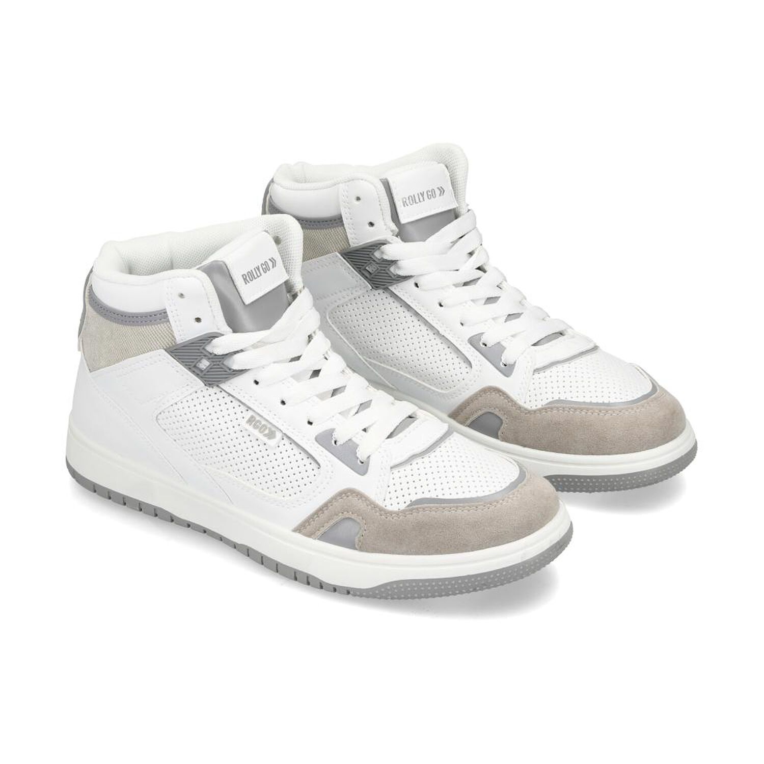 Zapatilla Urbana Hombre Rolly Go White image number 1.0