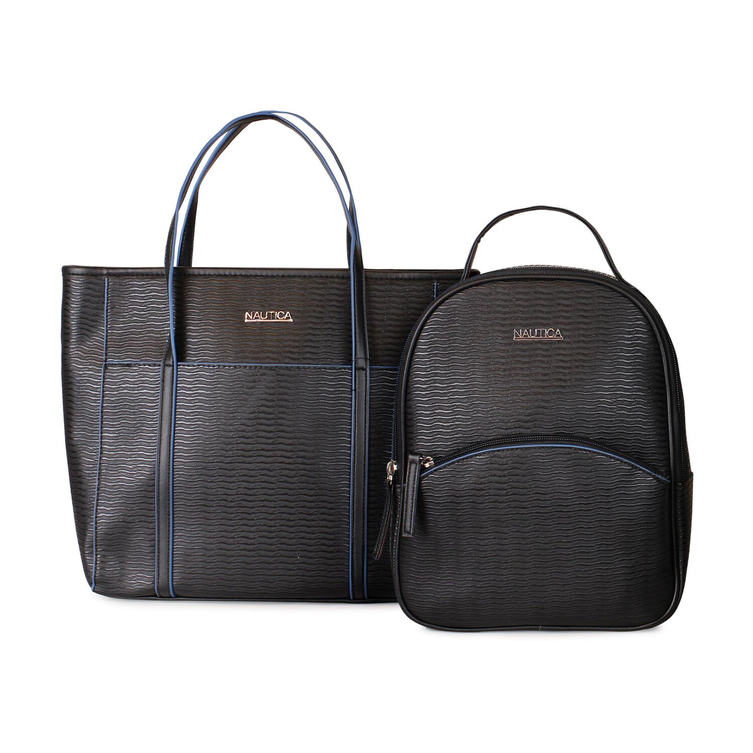 Pack Leeway Nautica Mochila + Cartera Negra image number 0.0