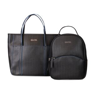 Pack Leeway Nautica Mochila + Cartera Negra