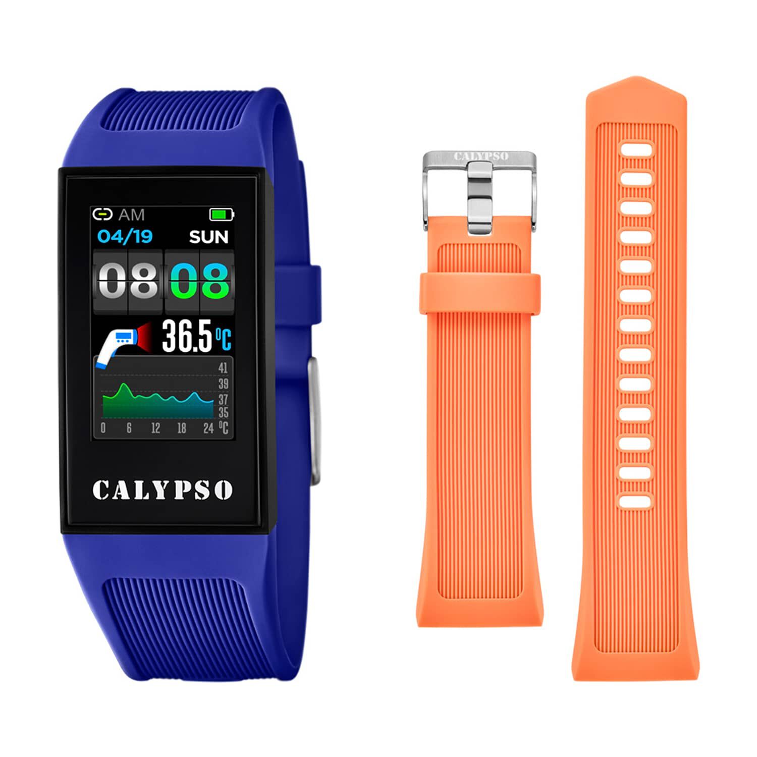 Reloj K8501/2 Calypso Negro Hombre Smartwatch image number 1.0