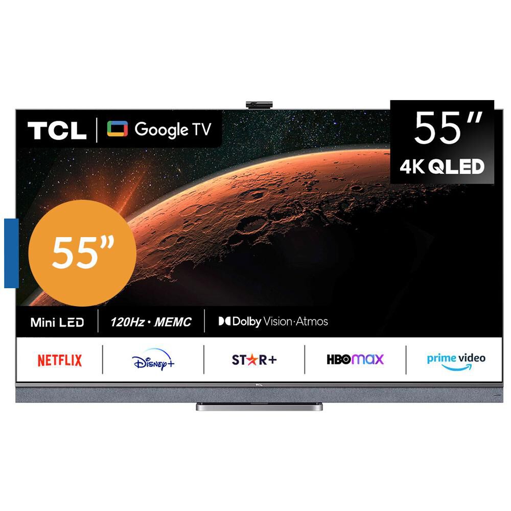 Led 55" TCL 55C825 Mini Led / Ultra HD 4K / Smart TV image number 0.0