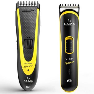 Gama Cortadora De Pelo Sport Trimmer Gt527 + Clipper Gc542 Acero Inoxidable