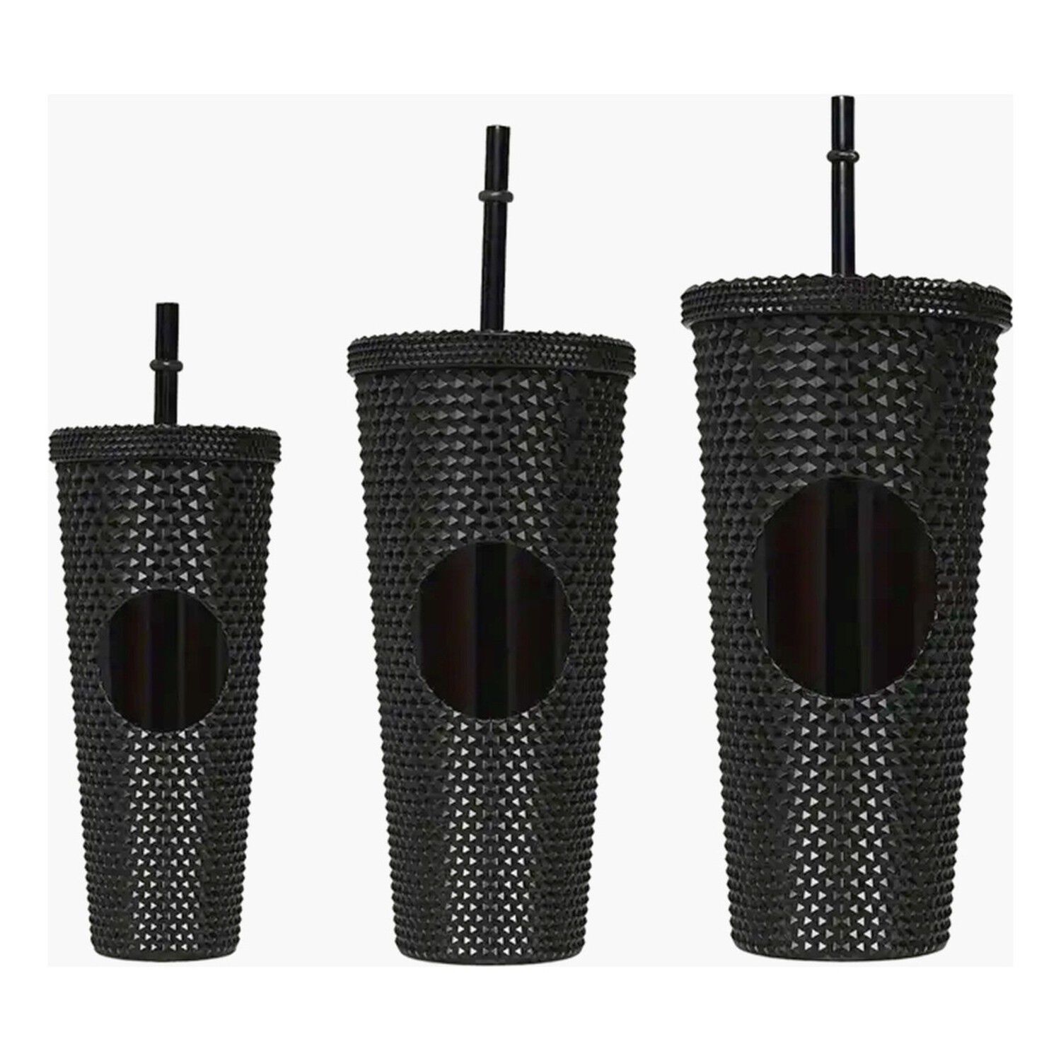 Pack 3 Vasos Tumbler Tipo Starbucks Doble Pared Libre Bpa image number 0.0
