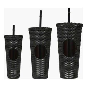Pack 3 Vasos Tumbler Tipo Starbucks Doble Pared Libre Bpa