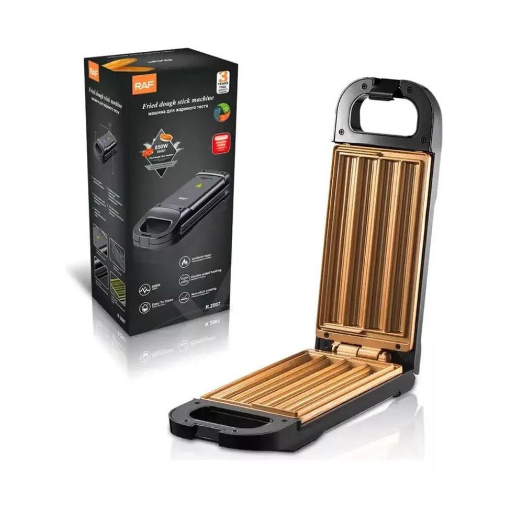 Maquina De Churros Antiadherente Raf 4uni 850w image number 0.0