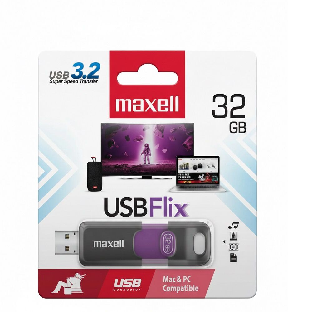 Pendrive Maxell Flix 32gb Usb 3.2 Alta Velocidad image number 4.0