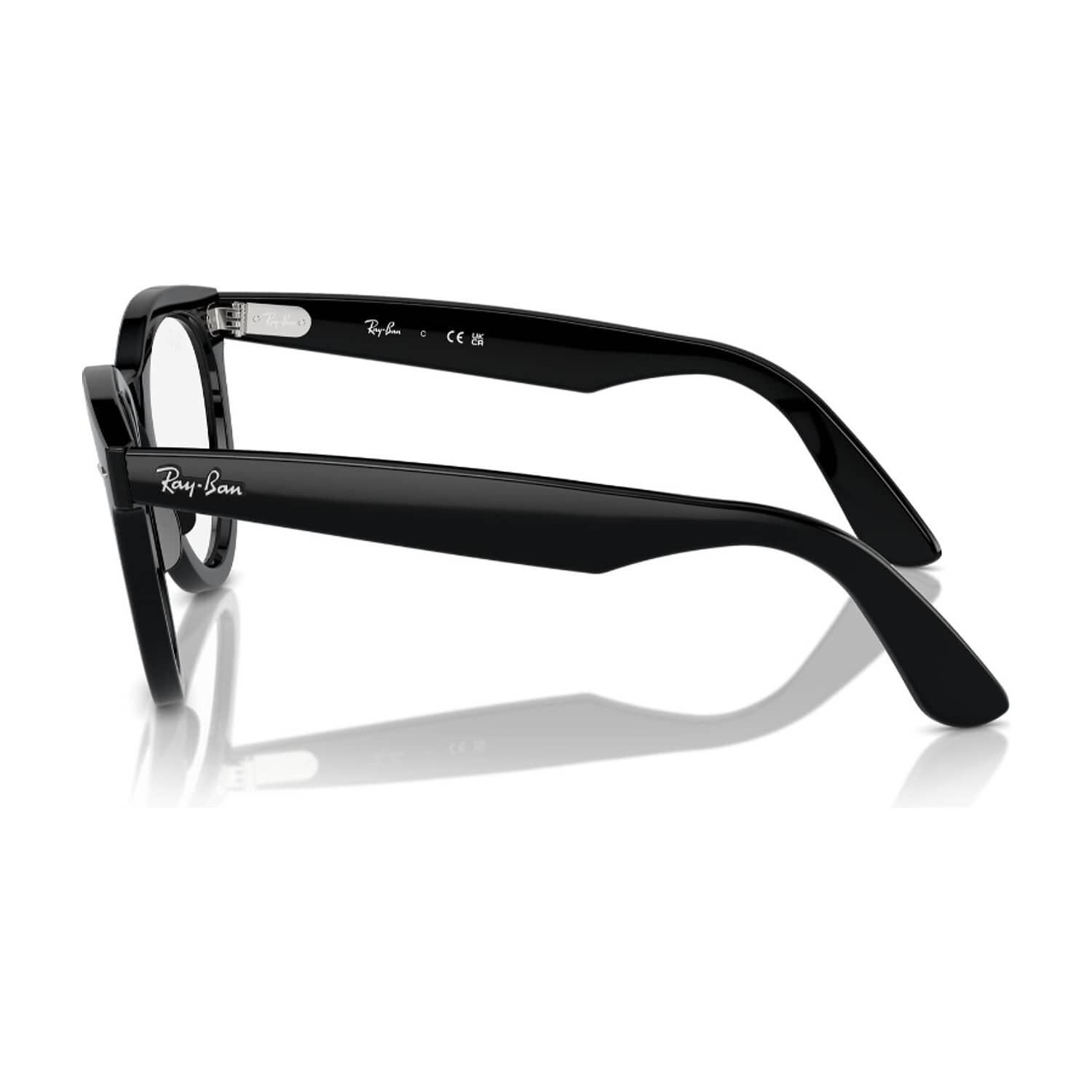 Lentes &Oacute;pticos Wayfarer Way Negro Ray-ban Optical image number 2.0