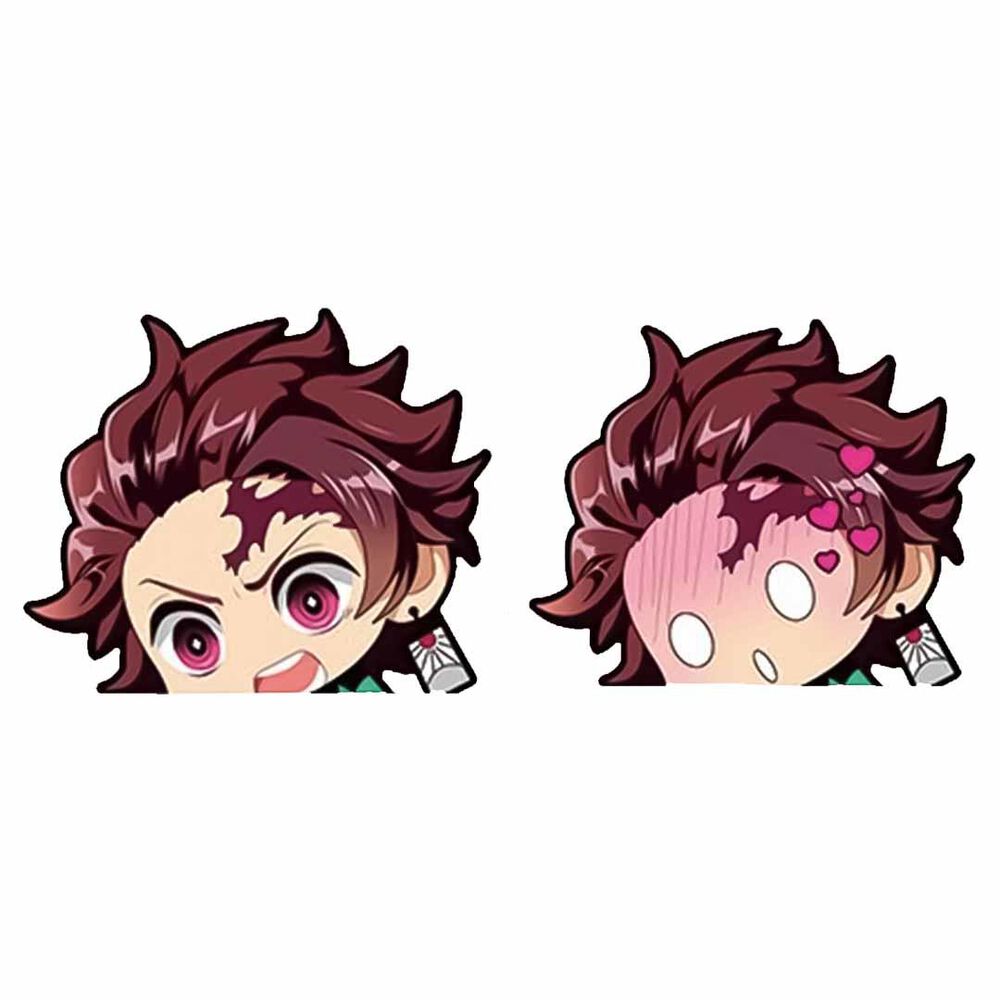 Sticker 3D Tanjiro Kamado Chiquito Amor - Kimetsu no Yaiba image number 0.0