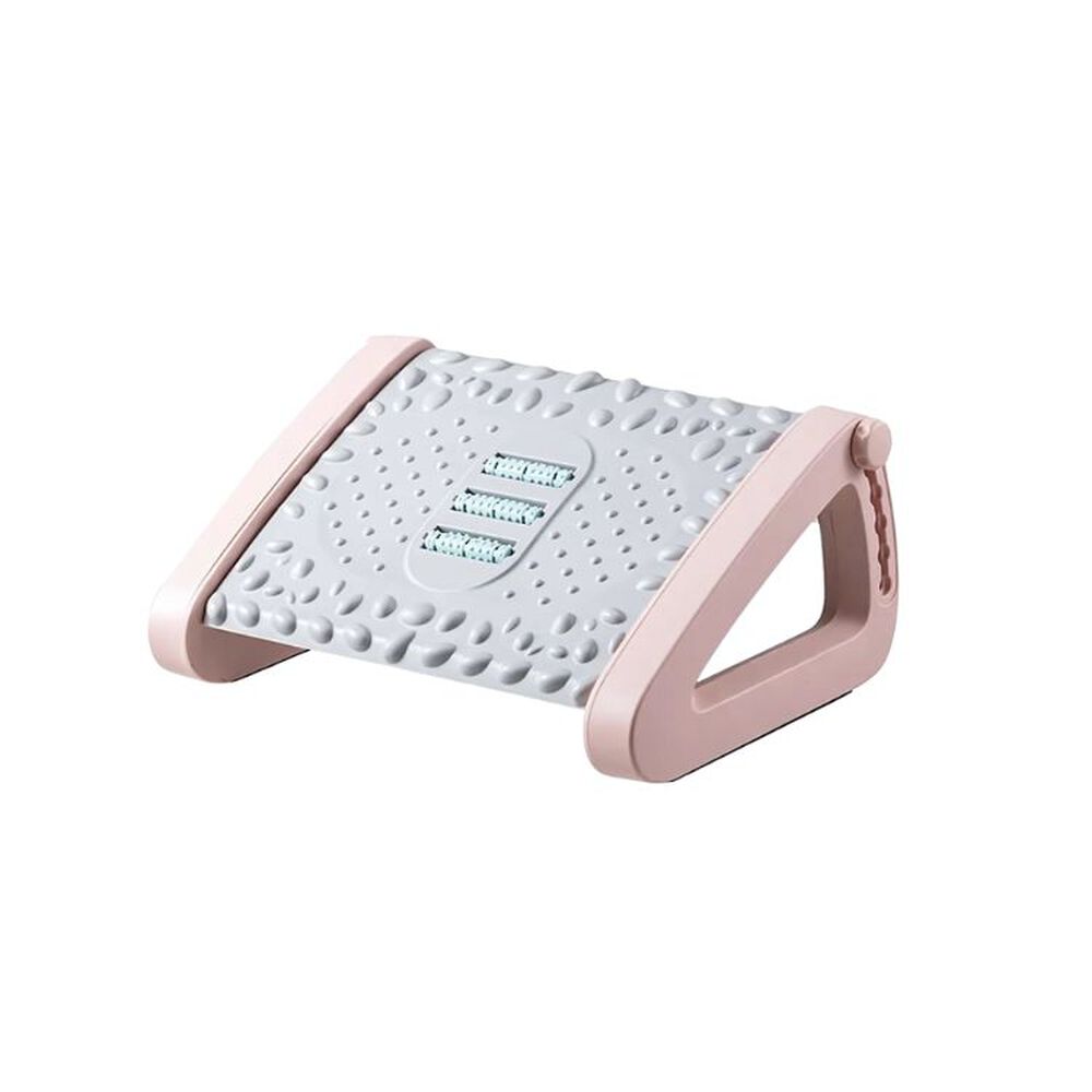 Reposapi&eacute;s Rodillos De Masaje Pedal Ajustable Ergonomico - Rosa image number 0.0