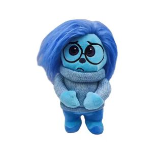 Juguete Peluche Tristeza 30cm Azul Felpa Infantil