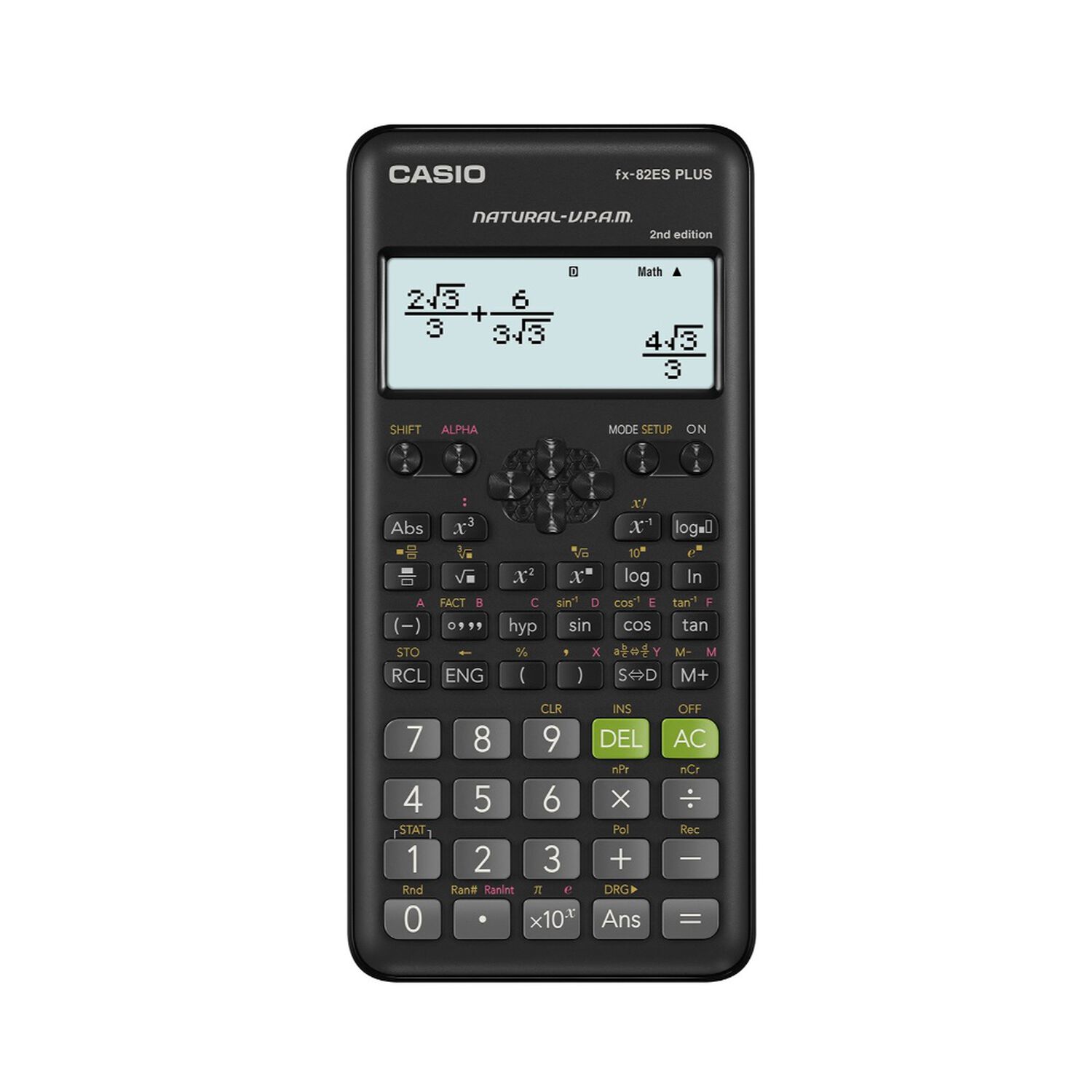 Calc Fx-82es Plus Negra Casio image number 0.0