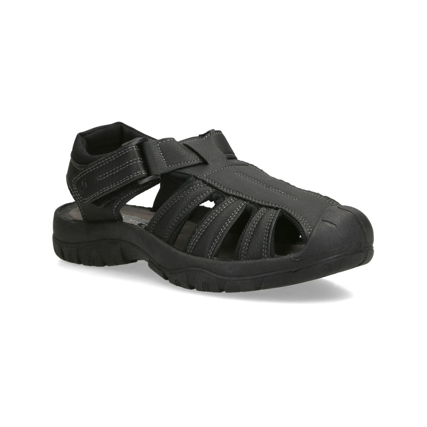 Sandalia Hombre Bruno Bertini Black image number 0.0