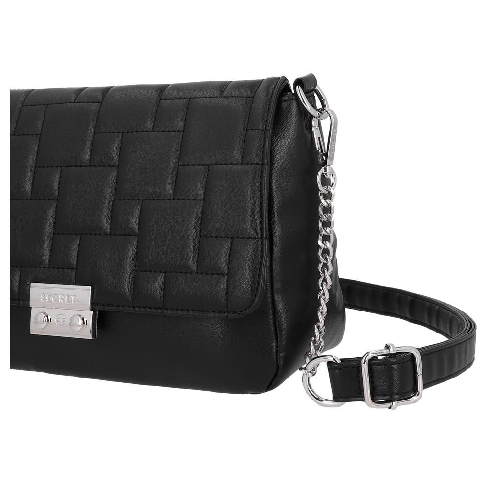 Bandolera Secret Taveta St6 M Negro image number 4.0