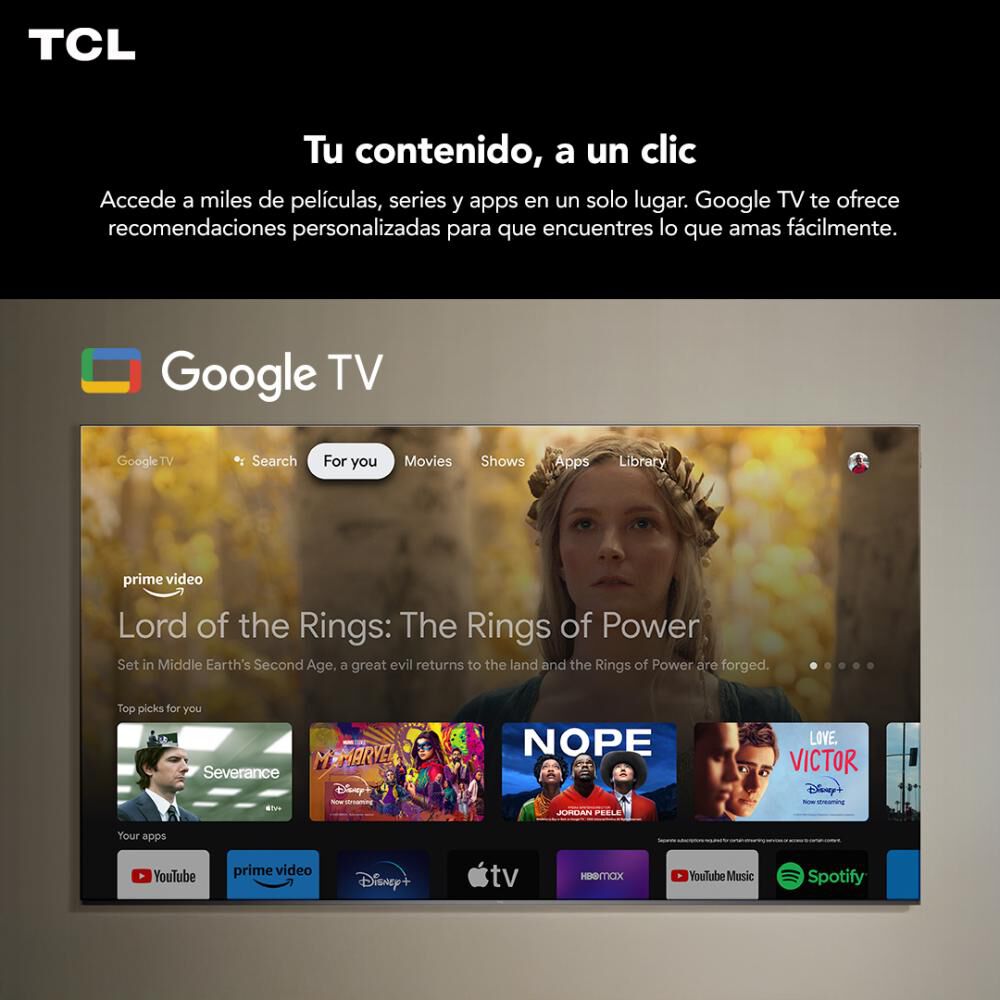 Qled 85" TCL 85P8K / Ultra HD 4K / Smart TV image number 11.0