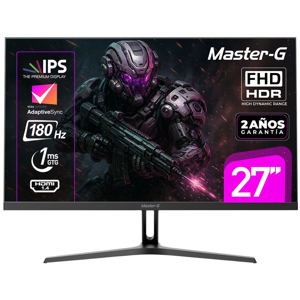 Monitor Gamer 27" Fhd Ips Hdr 180hz 1ms Mgmg2740p Master-g image number 0.0