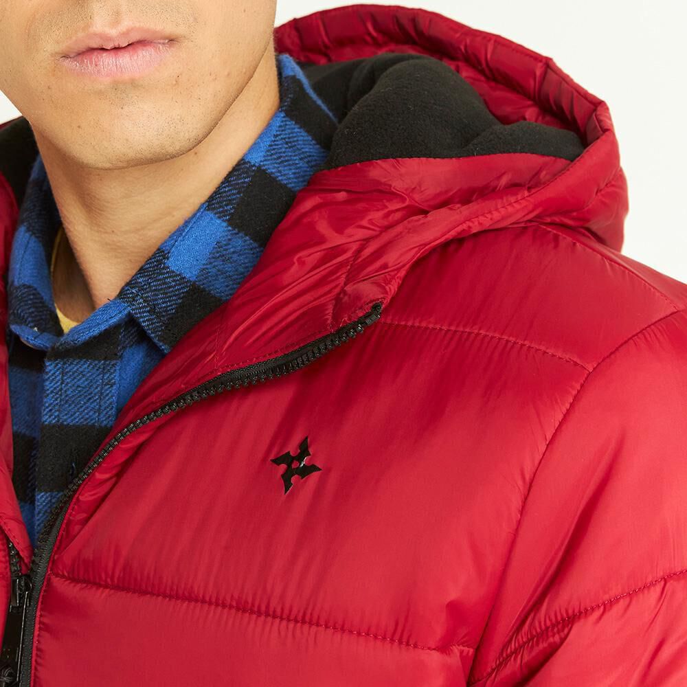 Parka Regular Cuello Alto Con Capucha Hombre Skuad image number 3.0