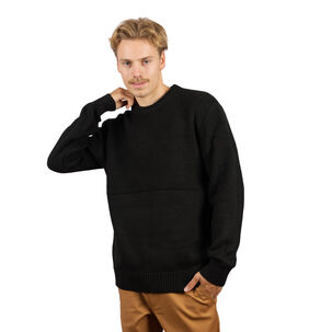 Chaleco Rustic Negro Hombre Falcone