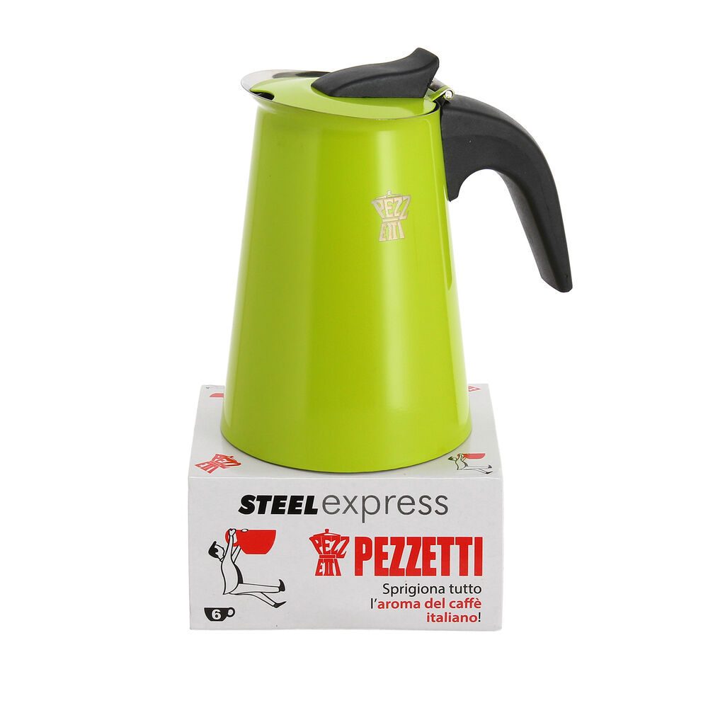 Cafetera Steel Express 6 Tazas Pistacho image number 0.0