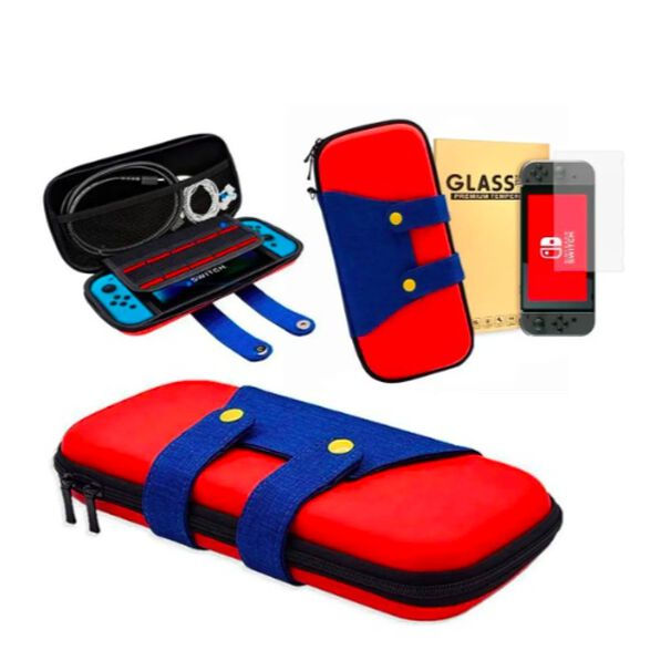 Estuche Nintendo Switch Con Mica Protectora