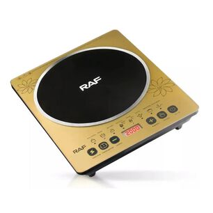 Cocina De Inducci&oacute;n Port&aacute;til 2000w Panel T&aacute;ctil 1 Quemador Raf R.8017