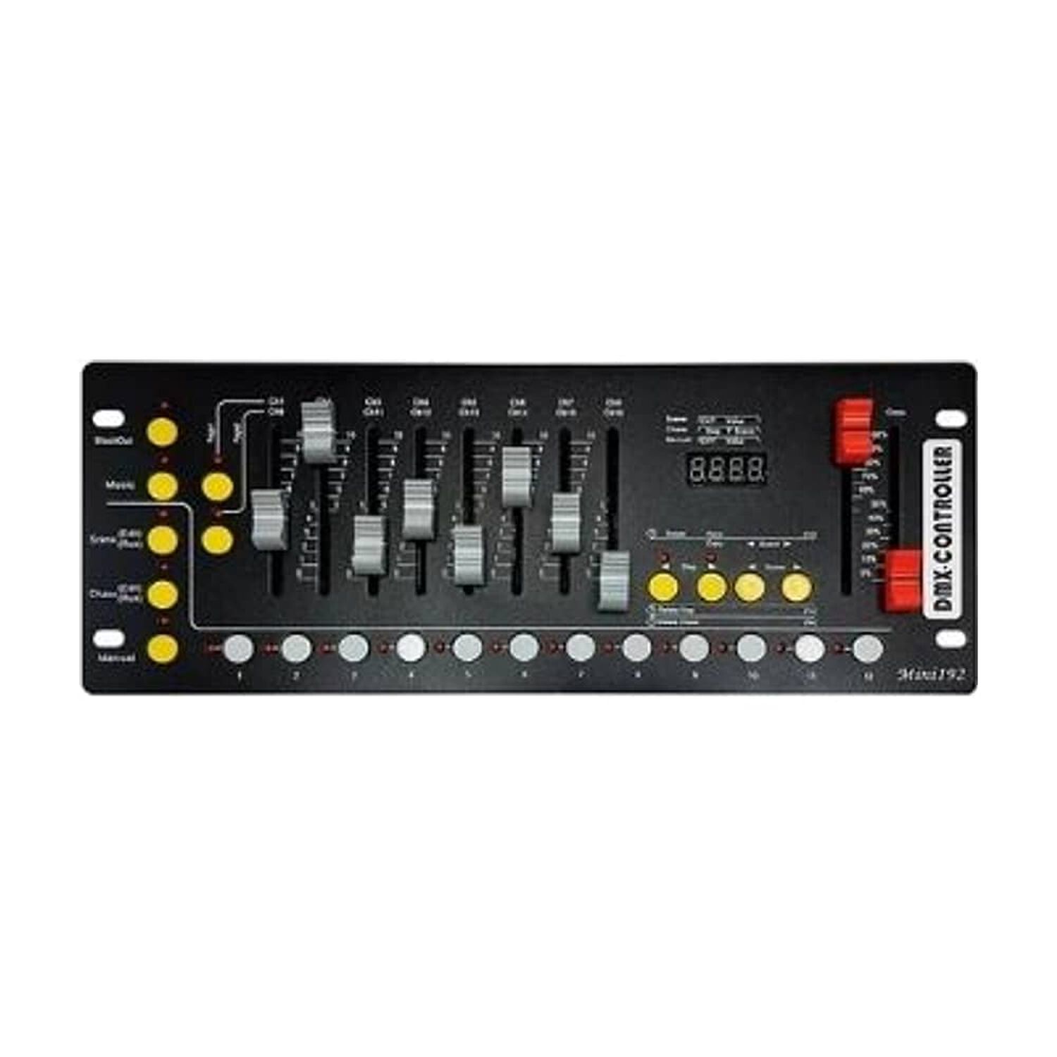 Mini Controlador Dmx Luces Disco Para Dj Con 192 Canales image number 0.0