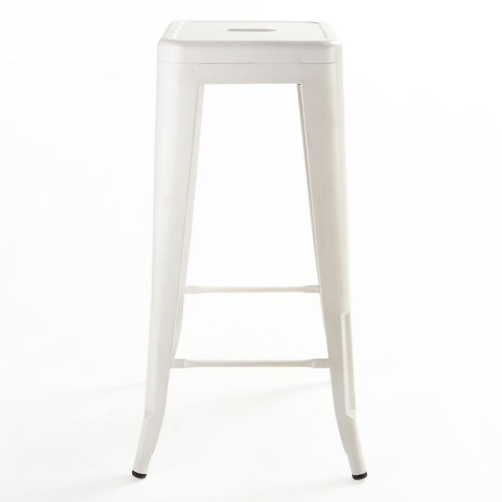 Pack 4 Piso Metal Tolix Blanco image number 2.0